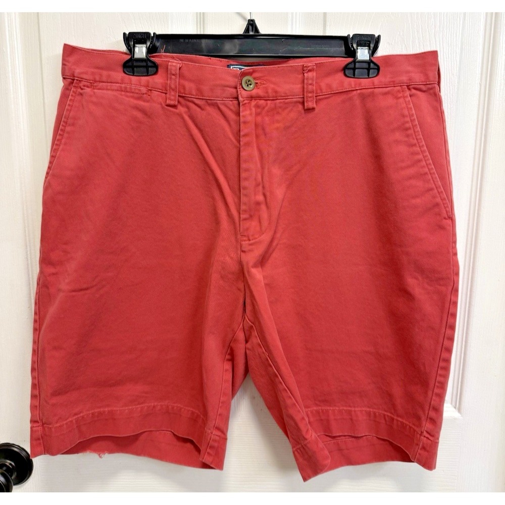 Polo Ralph Lauren Shorts Mens 34 Salmon Classic Fit 9" Preppy Golf Chino Vintage